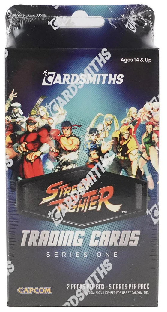 2023 Cardsmiths Street Fighter Trading Cards Series 1 Collector Box