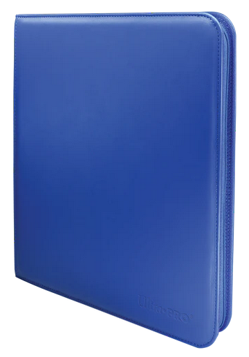 ULTRAPRO BINDER 12 POCKET VIVID ZIPPERED BLUE