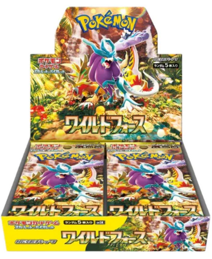 Pokemon Wild Force Booster Box - Japanese